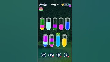 Water Sort Puzzle - Level 89 - Color Water Sort - New Bottle -Gameplay #shorts #shortvideos #foryou