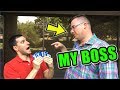 I'M FIRED! - OPENING POKEMON CARDS WITH MY BOSS!