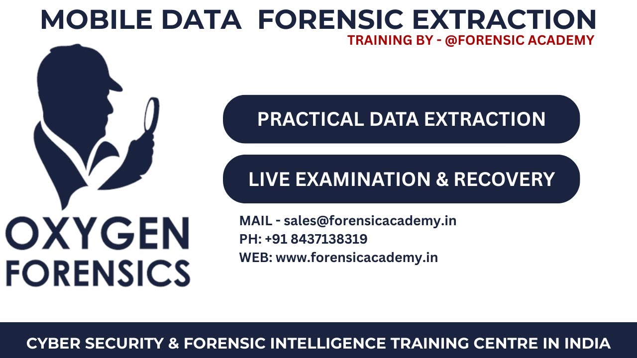 MOBILE DATA FORENSIC EXTRACTION USING OXYGEN FORENSICS #mobileforensics ...