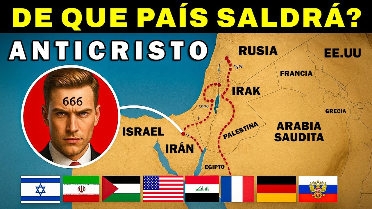 DESCUBRE de Dónde Surgirá el Anticristo Según la Biblia📜