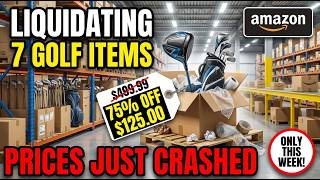 Amazon Is Liquidating THESE 7 Golf Items — Prices Just CRASHED (Only This Week!)