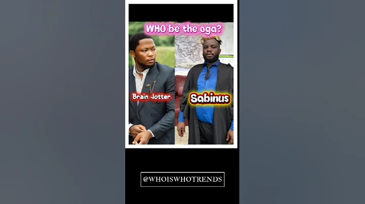 😂 Brain Jotter or Sabinus – WHO REALLY BE OGA for comedy street? Drop your vote below! #ComedyBattle