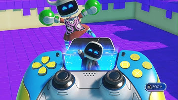 ASTRO BOT. Retro Rampage 5. Difficult challenge level! PS5 60FPS