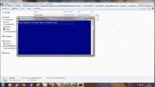 Batch File Tutorial 3 (Caclulator)