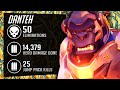 THIS IS WHAT WINSTON&#39;S FULL POTENTIAL LOOKS LIKE - DANTEH! 50 ELIMS! [ OVERWATCH 2 TOP 500 ]