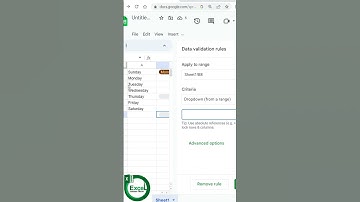 Modern Dropdown Menu #shortsfeed #shortsviral #ytshorts #excel #exceltutorial