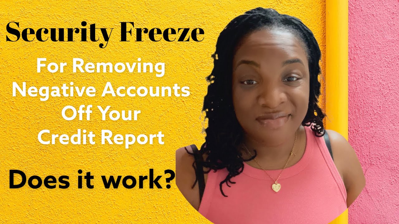 Freeze Credit Report What to know before you freeze your credit report to do disputes YouTube
