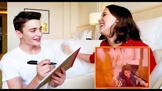 [SUB] ¡El momento más divertido de la amistad de Millie Bobby Brown y Noah Schnapp!