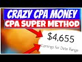 CPA Marketing Super Method ($25-250 per Day) w/this SECRET TOOL (CPA MARKETING FOR BEGINNERS 2021)