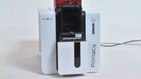 EVOLIS PRIMACY routine printer cleaning