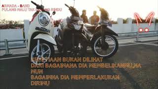 Status WA  armada pulang malu tak pulang rindu