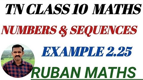 Class 10 Maths, Example 2.25