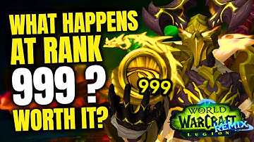 What REALLY Happens at Rank 999 in Legion Remix? GOD Mode, Secret Reward & True Endgame! WoW 11.2.5
