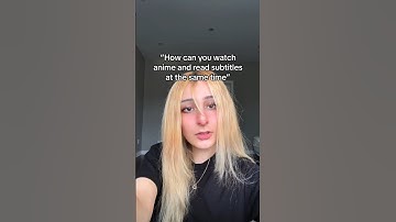 How can you watch anime and read subtitles at the same time 🤨