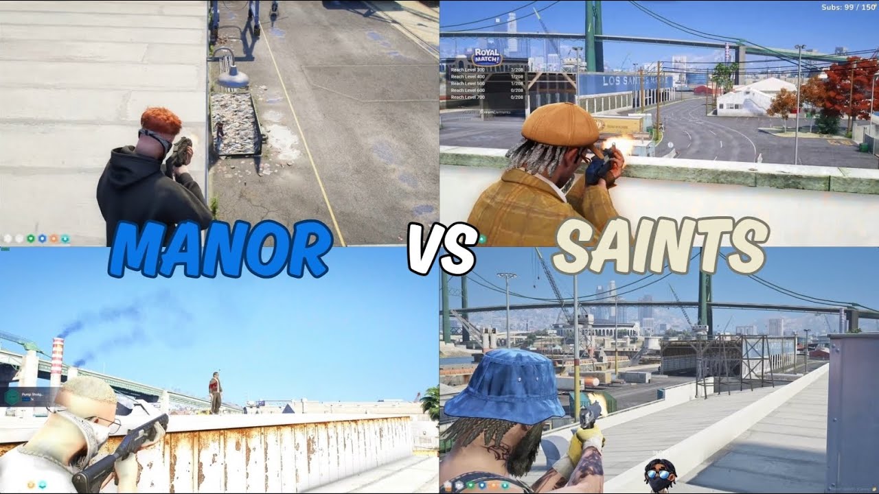 Saints Contest Manor Cargo Ship (Multi POV) | NoPixel 4.0 GTA RP