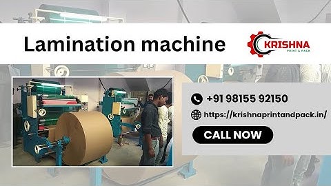 Powerful Lamination Machine Process | Automatic Sheet Lamination Plant | Industrial Lamination
