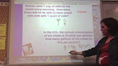 Capacity Conversions