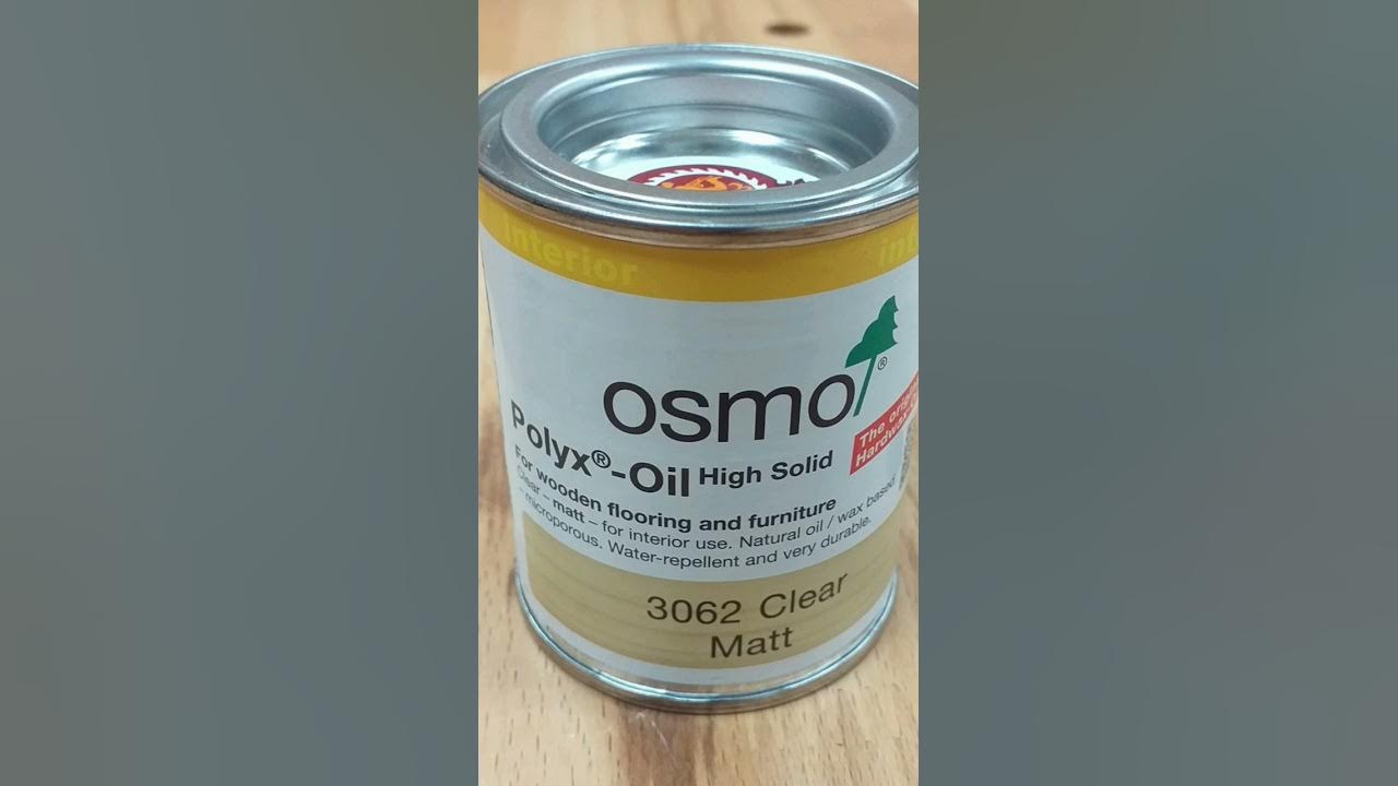 МАСЛО с твердым воском ОСМО HARTWACHS-ÖL ORIGINAL 3062 - YouTube