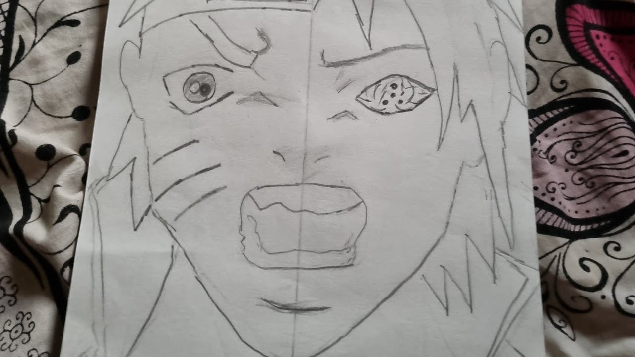 How to Draw Naruto/Sasuke [Easy Tutorial] YouTube
