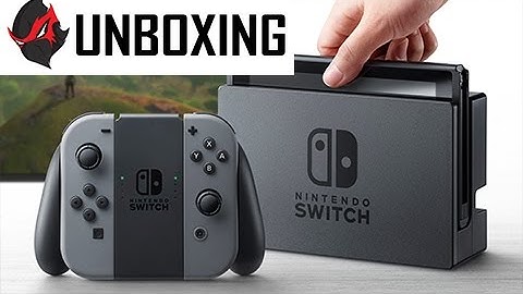 Nintendo Switch Unboxing and Setup