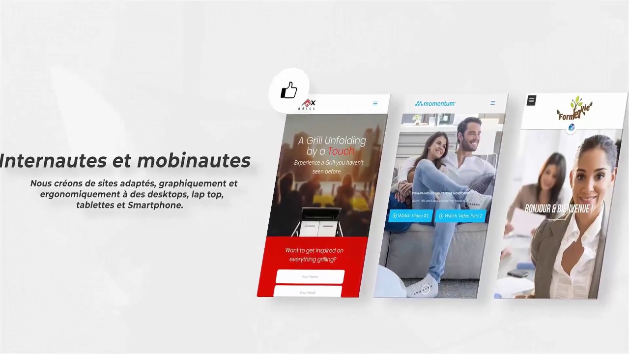 créer votre site Web professionnel clé en main : vitrine, e-commerce, sur mesure