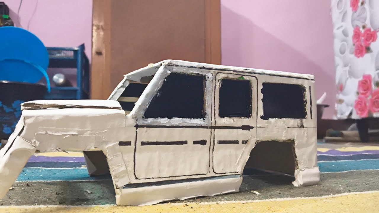 Handmade G wagon modified and colour Work 🔥