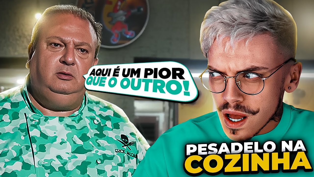 a LANCHONETE mais DESPREPARADA do pesadelo na cozinha