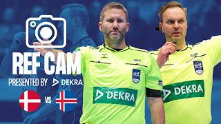 👀 What the ref sees | Denmark vs Iceland | Men's EHF EURO 2026