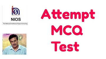 290. NIOS D.El.Ed : Attempt MCQ Test || Course 501, Unit 3