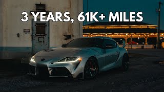 3 Years, 61K Miles: Daily Driving My MK5 Supra - Ownership Insights & Unfiltered Experiences