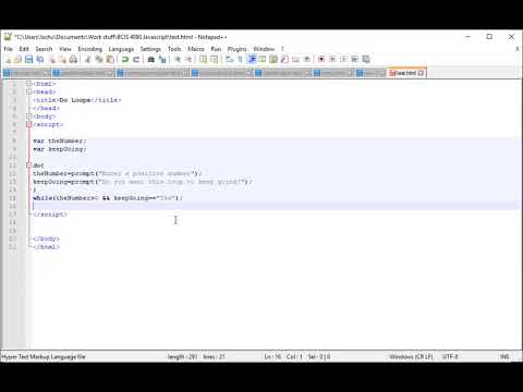 do while loop javascript chapter 3