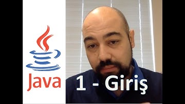 Java - 1 (Programlamaya Giriş)