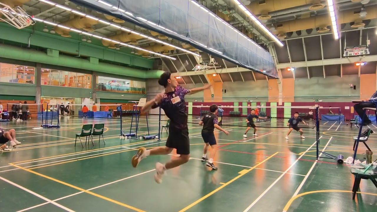 2026全港羽毛球雙打聯賽男團 - 震昇vs南華 -  關竣匡/吳運軒 vs 鄧浩勤/張栢塱