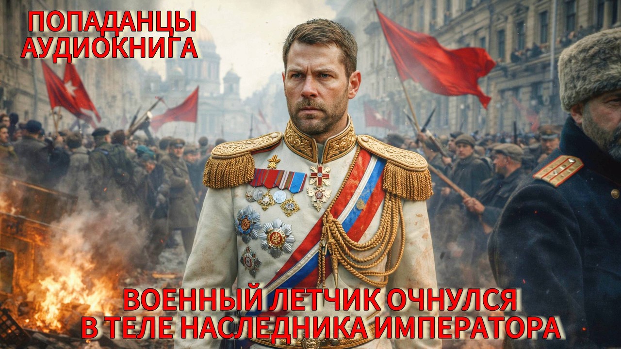 АУДИОКНИГА: Военный летчик очнулся в теле наследника Императора. ПОПАДАНЦЫ