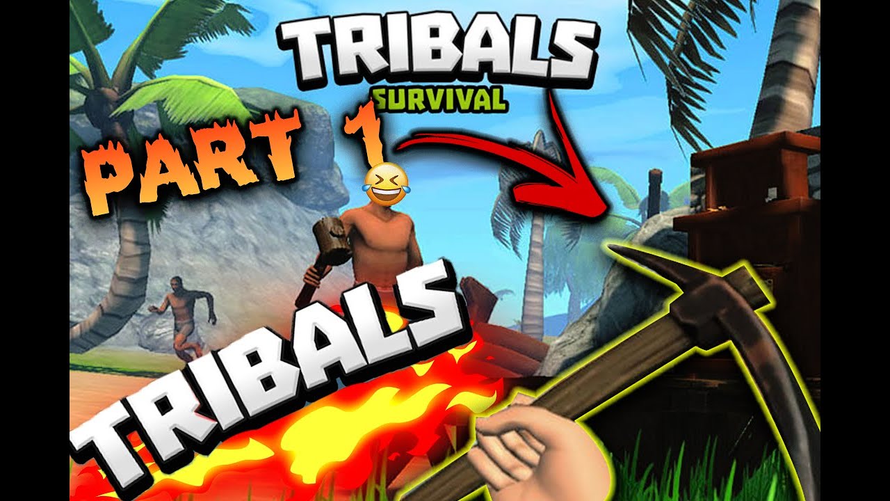 وحدي في جزيرة 😐🔥 ( tribals.io ) 