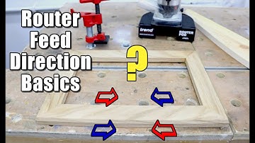 Router Feed Direction Basics | What is a Climb Cut???