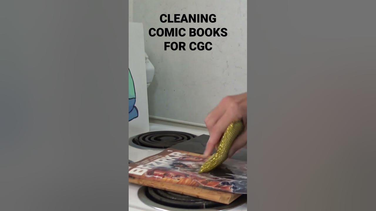 CLEANING COMIC BOOKS FOR CGC YouTube