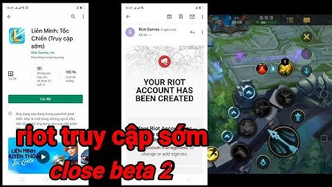 liên minh tốc chiến Mobile trải nghiệm close beta 2 thư từ Riot game