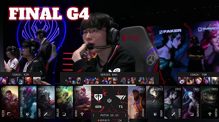 GEN vs T1 - Game 4 | Grand Final LoL MSI 2025 Main Stage | T1 vs Gen.G G4 full
