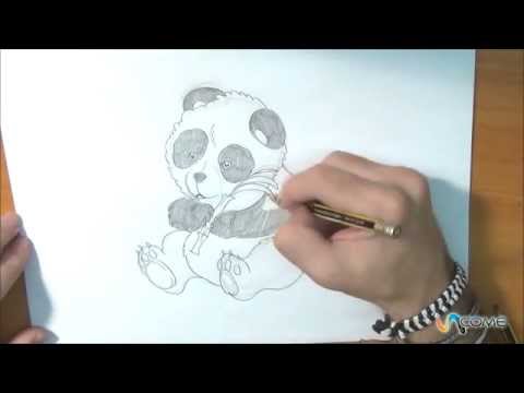 Come Disegnare Un Panda Youtube