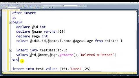 Triggers and Views in SQL Server | DotNet Academy