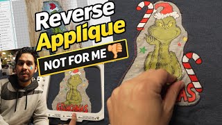 Reverse Applique First-Timer: There were mistakes made and fixed | Embroidery Business Vlog Wealth