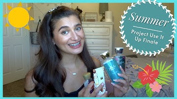 SUMMER PROJECT USE IT UP FINALE | BATH & BODY WORKS PROJECT PAN