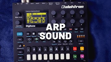 Arp Sound with Elektron Digitone (No Talking)