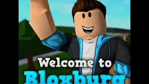 MY FIRST ROBLOX VIDEO - Welcome to Bloxburg