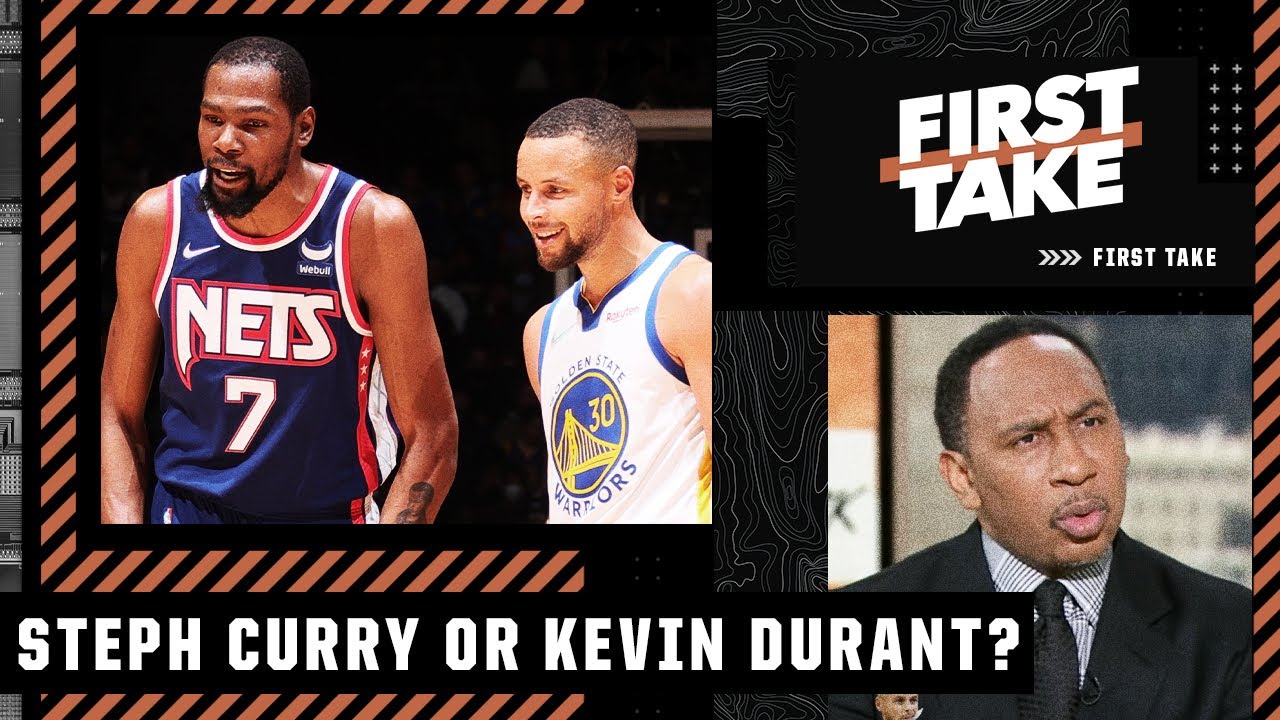 Has Steph Curry or KD had a better season? Stephen A. and JWill get HEATED | First Take - ESPN