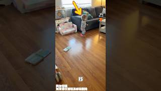 The Little Girl Walked In High Heels For The First Time.