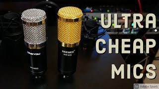 Another super cheap microphone  Zingyou BM800 (vs. Neewer NW800 and other mics)