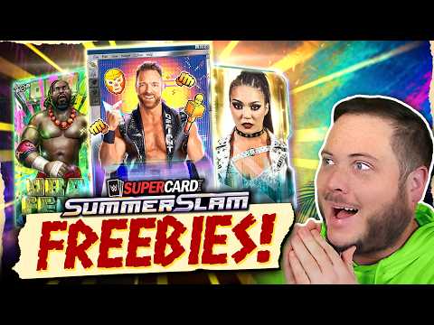 How I Got 22 SUMMERSLAM Cards for FREE in 20 Minutes... But THIS is AMAZING! | WWE SuperCard