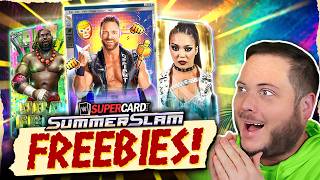 How I Got 22 SUMMERSLAM Cards for FREE in 20 Minutes... But THIS is AMAZING! | WWE SuperCard